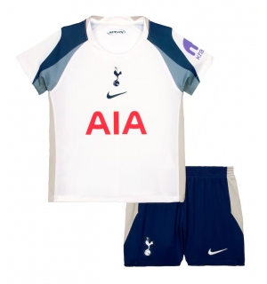 Tottenham Hotspur Hjemmedraktsett Barn 2025-26 Kortermet (+ Korte bukser)