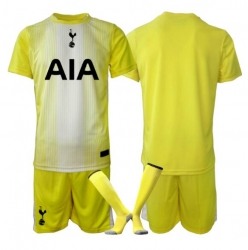 Tottenham Hotspur Keeper Tredjedraktsett Barn 2025-26 Kortermet (+ Korte bukser)