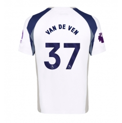 Tottenham Hotspur Micky van de Ven #37 Hjemmedrakt 2025-26 Kortermet