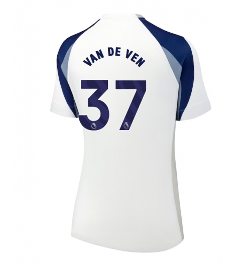 Tottenham Hotspur Micky van de Ven #37 Hjemmedrakt Dame 2025-26 Kortermet Tottenham Hotspur Micky van de Ven #37 Hjemmedrakt Dame 2025-26 Kortermet