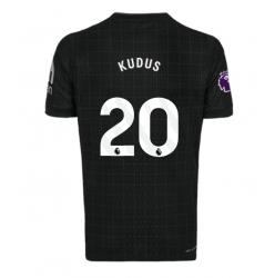 Tottenham Hotspur Mohammed Kudus #20 Bortedrakt 2025-26 Kortermet