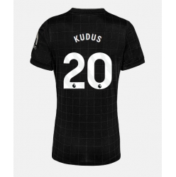 Tottenham Hotspur Mohammed Kudus #20 Bortedrakt Dame 2025-26 Kortermet
