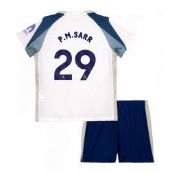 Tottenham Hotspur Pape Matar Sarr #29 Hjemmedraktsett Barn 2025-26 Kortermet (+ Korte bukser)