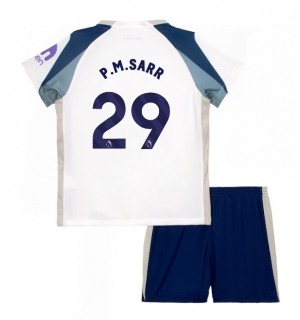 Tottenham Hotspur Pape Matar Sarr #29 Hjemmedraktsett Barn 2025-26 Kortermet (+ Korte bukser)