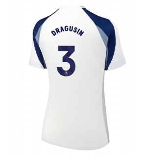 Tottenham Hotspur Radu Dragusin #3 Hjemmedrakt Dame 2025-26 Kortermet