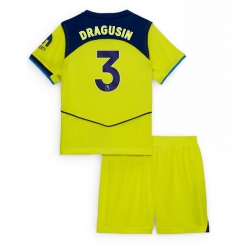 Tottenham Hotspur Radu Dragusin #3 Tredjedraktsett Barn 2025-26 Kortermet (+ Korte bukser)