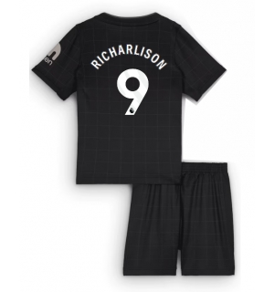 Tottenham Hotspur Richarlison #9 Bortedraktsett Barn 2025-26 Kortermet (+ Korte bukser)