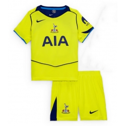 Tottenham Hotspur Tredjedraktsett Barn 2025-26 Kortermet (+ Korte bukser)