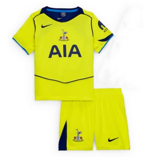 Tottenham Hotspur Tredjedraktsett Barn 2025-26 Kortermet (+ Korte bukser)