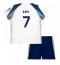 Tottenham Hotspur Xavi Simons #7 Hjemmedraktsett Barn 2025-26 Kortermet (+ Korte bukser)