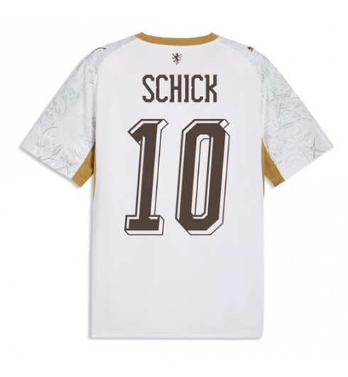 Tsjekkia Patrik Schick #10 Bortedrakt VM 2026 Kortermet Tsjekkia Patrik Schick #10 Bortedrakt VM 2026 Kortermet