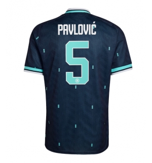 Tyskland Aleksandar Pavlovic #5 Bortedrakt VM 2026 Kortermet