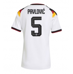 Tyskland Aleksandar Pavlovic #5 Hjemmedrakt Dame VM 2026 Kortermet