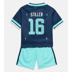 Tyskland Angelo Stiller #16 Bortedraktsett Barn VM 2026 Kortermet (+ Korte bukser)