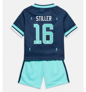 Tyskland Angelo Stiller #16 Bortedraktsett Barn VM 2026 Kortermet (+ Korte bukser)