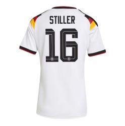 Tyskland Angelo Stiller #16 Hjemmedrakt Dame VM 2026 Kortermet