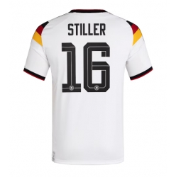Tyskland Angelo Stiller #16 Hjemmedrakt VM 2026 Kortermet