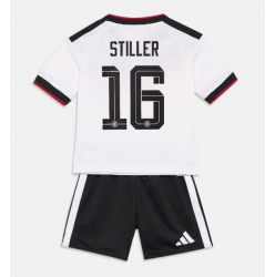 Tyskland Angelo Stiller #16 Hjemmedraktsett Barn VM 2026 Kortermet (+ Korte bukser)