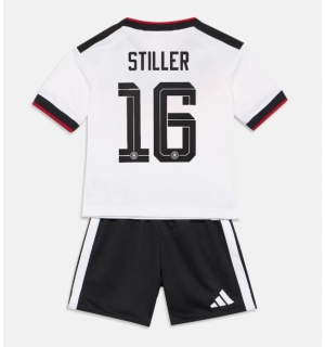 Tyskland Angelo Stiller #16 Hjemmedraktsett Barn VM 2026 Kortermet (+ Korte bukser)