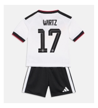 Tyskland Florian Wirtz #17 Hjemmedraktsett Barn VM 2026 Kortermet (+ Korte bukser)