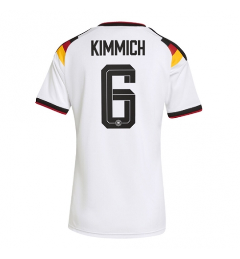 Tyskland Joshua Kimmich #6 Hjemmedrakt Dame VM 2026 Kortermet Tyskland Joshua Kimmich #6 Hjemmedrakt Dame VM 2026 Kortermet