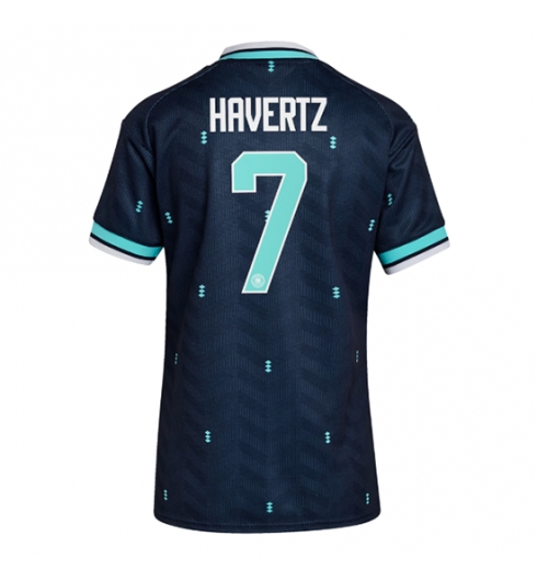 Tyskland Kai Havertz #7 Bortedrakt Dame VM 2026 Kortermet Tyskland Kai Havertz #7 Bortedrakt Dame VM 2026 Kortermet