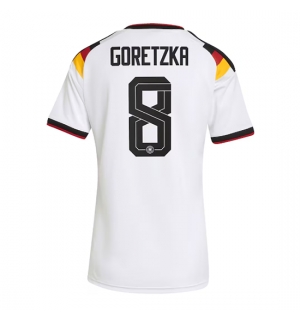 Tyskland Leon Goretzka #8 Hjemmedrakt Dame VM 2026 Kortermet