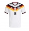 Tyskland Leon Goretzka #8 Hjemmedrakt VM 2026 Kortermet Tyskland Leon Goretzka #8 Hjemmedrakt VM 2026 Kortermet
