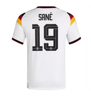 Tyskland Leroy Sane #19 Hjemmedrakt VM 2026 Kortermet