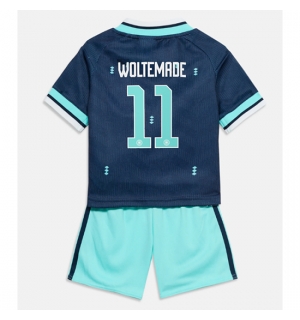 Tyskland Nick Woltemade #11 Bortedraktsett Barn VM 2026 Kortermet (+ Korte bukser)