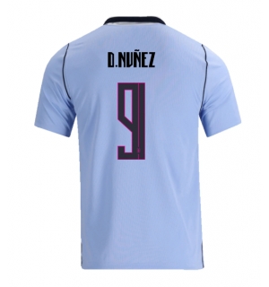 Uruguay Darwin Nunez #9 Hjemmedrakt VM 2026 Kortermet