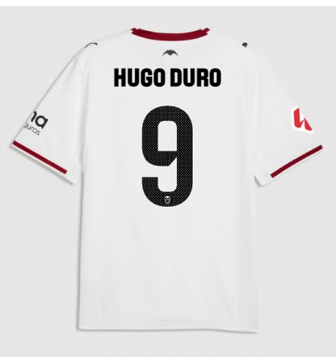 Valencia Hugo Duro #9 Hjemmedrakt 2026-27 Kortermet Valencia Hugo Duro #9 Hjemmedrakt 2026-27 Kortermet