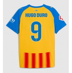 Valencia Hugo Duro #9 Tredjedrakt 2025-26 Kortermet