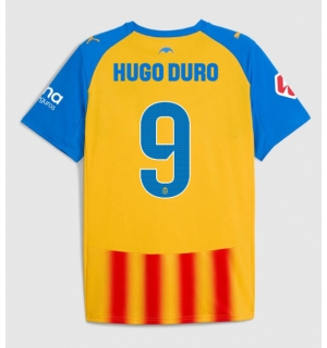 Valencia Hugo Duro #9 Tredjedrakt 2025-26 Kortermet