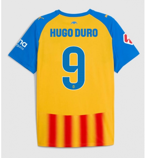 Valencia Hugo Duro #9 Tredjedrakt 2025-26 Kortermet Valencia Hugo Duro #9 Tredjedrakt 2025-26 Kortermet