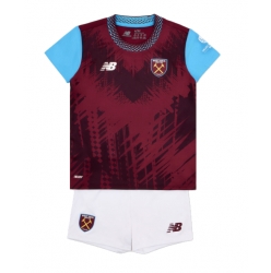 West Ham United Hjemmedraktsett Barn 2026-27 Kortermet (+ Korte bukser)