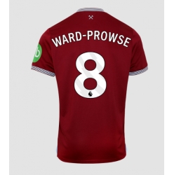 West Ham United James Ward-Prowse #8 Hjemmedrakt 2025-26 Kortermet