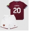 West Ham United Jarrod Bowen #20 Hjemmedraktsett Barn 2025-26 Kortermet (+ Korte bukser)