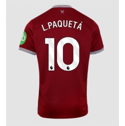 West Ham United Lucas Paqueta #10 Hjemmedrakt 2025-26 Kortermet