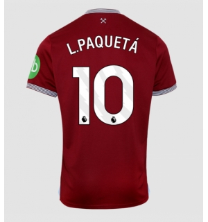 West Ham United Lucas Paqueta #10 Hjemmedrakt 2025-26 Kortermet