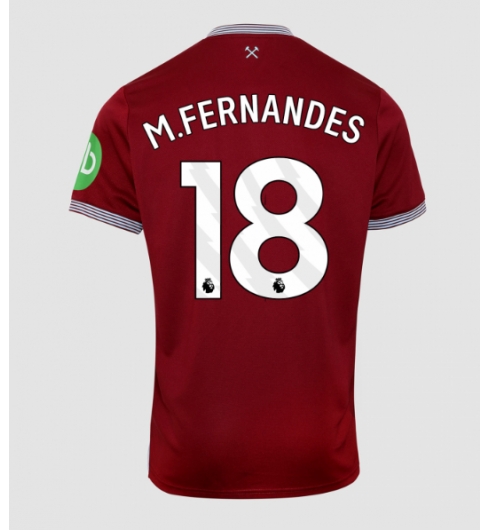 West Ham United Mateus Fernandes #18 Hjemmedrakt 2025-26 Kortermet West Ham United Mateus Fernandes #18 Hjemmedrakt 2025-26 Kortermet