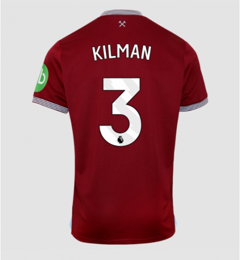 West Ham United Max Kilman #3 Hjemmedrakt 2025-26 Kortermet West Ham United Max Kilman #3 Hjemmedrakt 2025-26 Kortermet