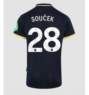 West Ham United Tomas Soucek #28 Tredjedrakt 2025-26 Kortermet