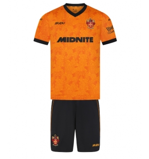 Wolves Hjemmedraktsett Barn 2026-27 Kortermet (+ Korte bukser)