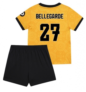Wolves Jean-Ricner Bellegarde #27 Hjemmedraktsett Barn 2025-26 Kortermet (+ Korte bukser)