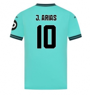 Wolves Jhon Arias #10 Bortedrakt 2025-26 Kortermet