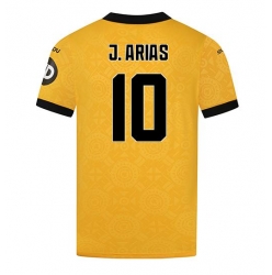 Wolves Jhon Arias #10 Hjemmedrakt 2025-26 Kortermet