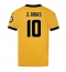 Wolves Jhon Arias #10 Hjemmedrakt 2025-26 Kortermet Wolves Jhon Arias #10 Hjemmedrakt 2025-26 Kortermet