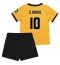 Wolves Jhon Arias #10 Hjemmedraktsett Barn 2025-26 Kortermet (+ Korte bukser)