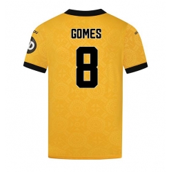 Wolves Joao Gomes #8 Hjemmedrakt 2025-26 Kortermet